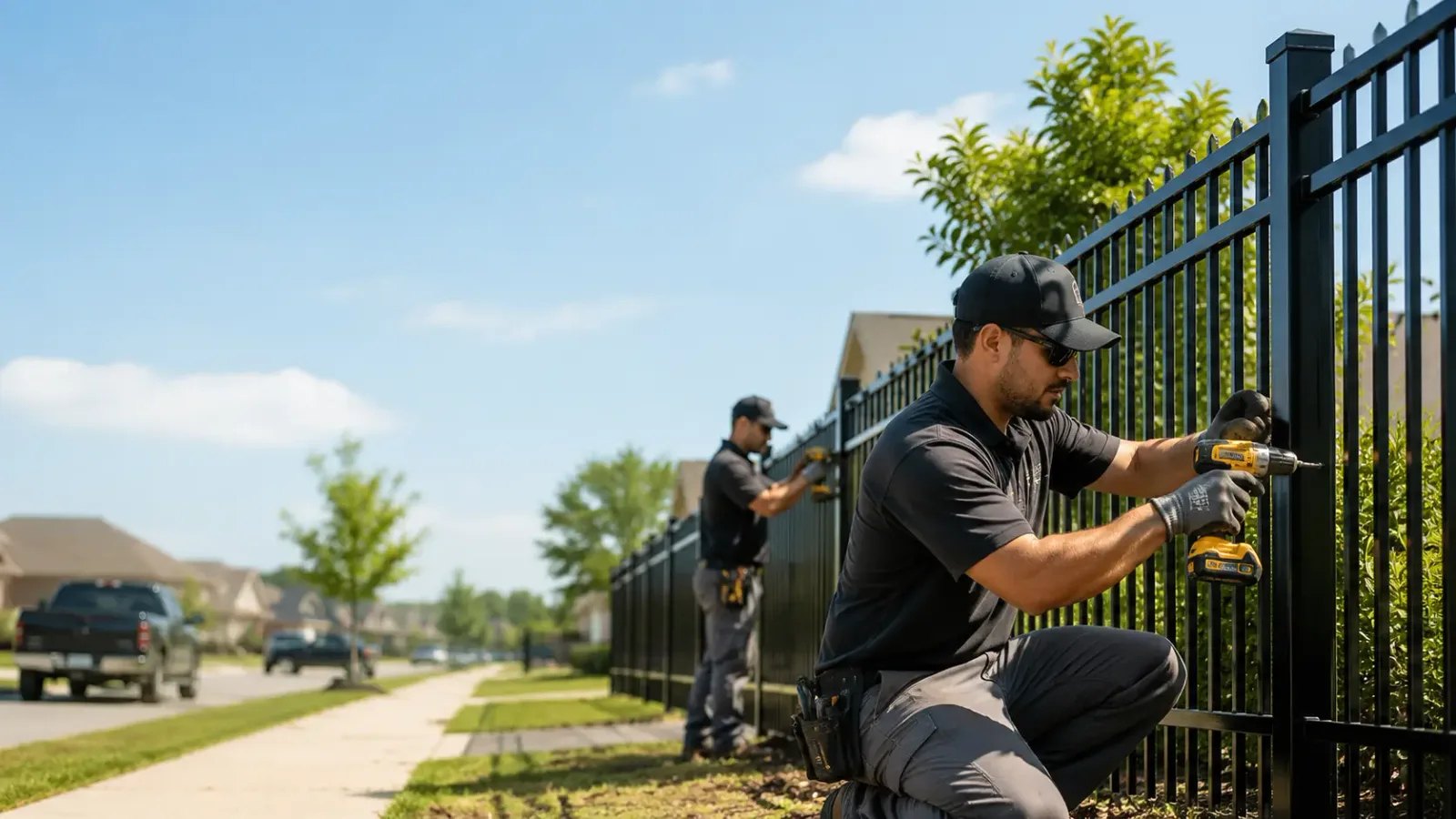 Metal Fence Installation in Arp, TX